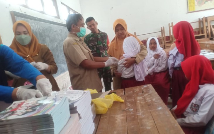 Pendampingan imunisasi anak di wilayah binaan