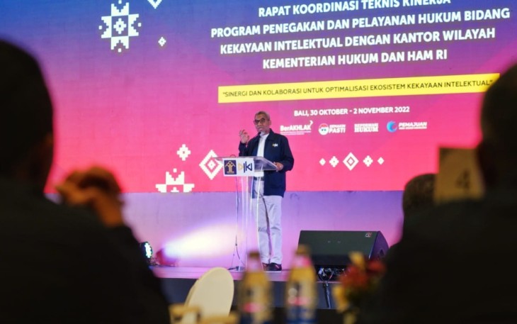Rakornis Penegakan dan Pelayanan Hukum Bidang KI 