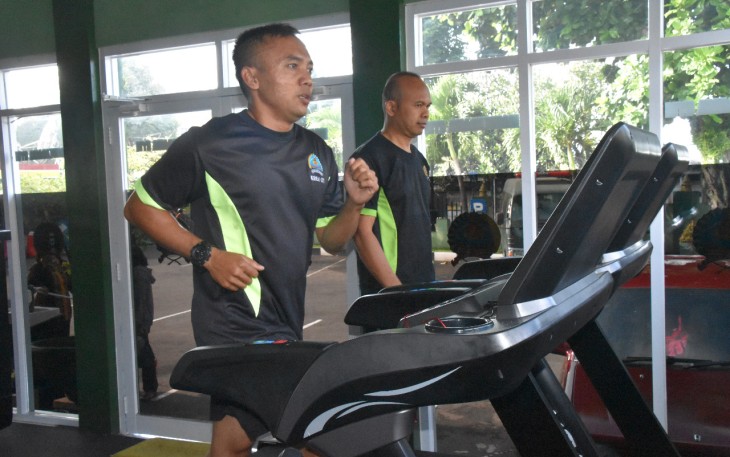 Jaga kesehatan prajurit Korem 073/Mkt dengan olahraga 