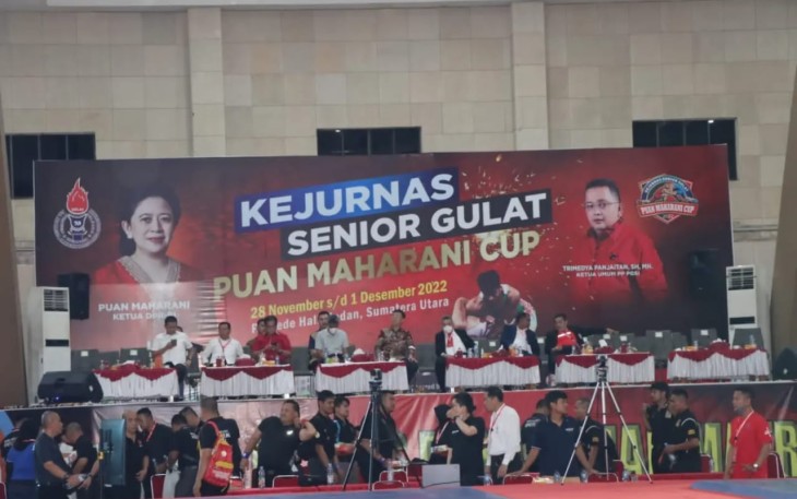 Kejurnas Senior Gulat Puan Maharani Cup 