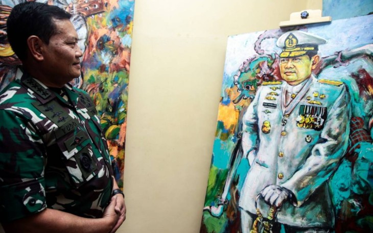 Lukisan Kasal di Galeri Nuno Art Jatinegara, Jakarta 