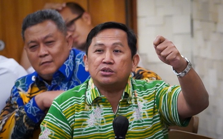 Ahmad Zabadi saat memberikan keterangan di Jakarta, Rabu (7/12)