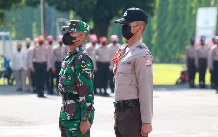 Pendidikan dan Pelatihan Integrasi TNI - Polri 2022 di SPN Batua Polda Sulsel, Senin (12/12)
