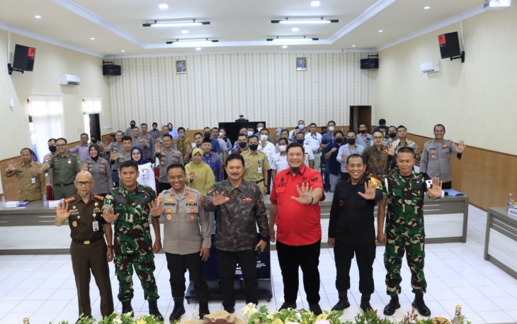 Rakor Pengamanan Nataru Forkopimda Kota Madiun 