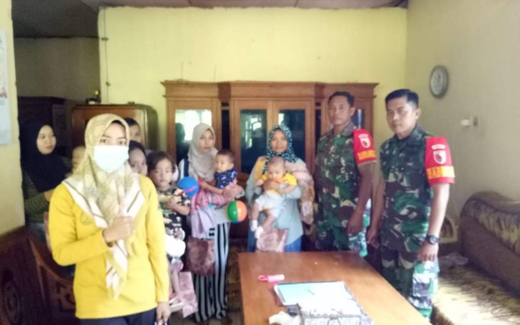 Peduli Stunting warga desa binaan