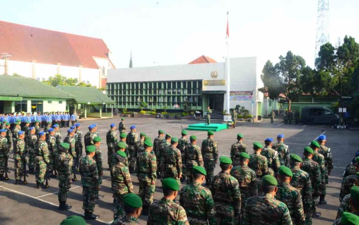 Upacara Hari Juang TNI AD di Korem 073/Mkt