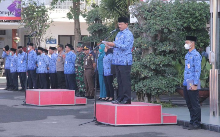 Upacara Peringatan Hari Bela Negara ke 74 di Madiun