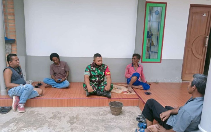 Silaturahmi bersama warga binaan 