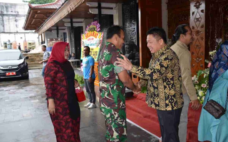Danrem 073/Mkt hadir dalam open house Ketua DPRD Salatiga