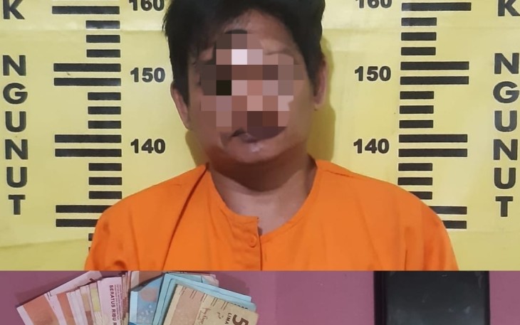 Pelaku pengedar Sabu, ES (41 thn) asal Kedungwaru Tulungagung