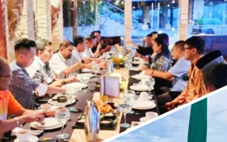 Buka puasa bersama PT BRC dan para Wartawan