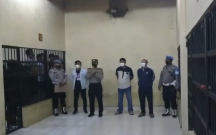 Penjagaan mako dan tahanan di polres Labuhanbatu. Senin (02/05/2022)