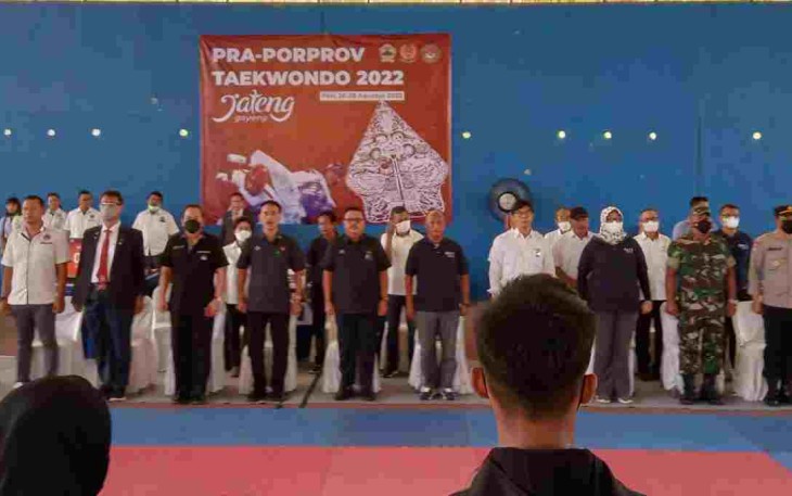 ​​​Pembukaan Pra Porprov Taekwondo Jateng