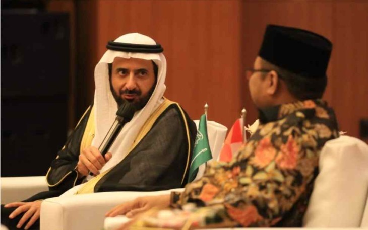 Pertemuan Menag Yaqut Cholil Qoumas dengan Menteri Haji dan Umrah Arab Saudi Tawfiq F Rabiah
