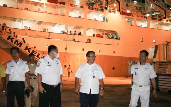 Integrasi antarmoda di pelabuhan Belawan Medan