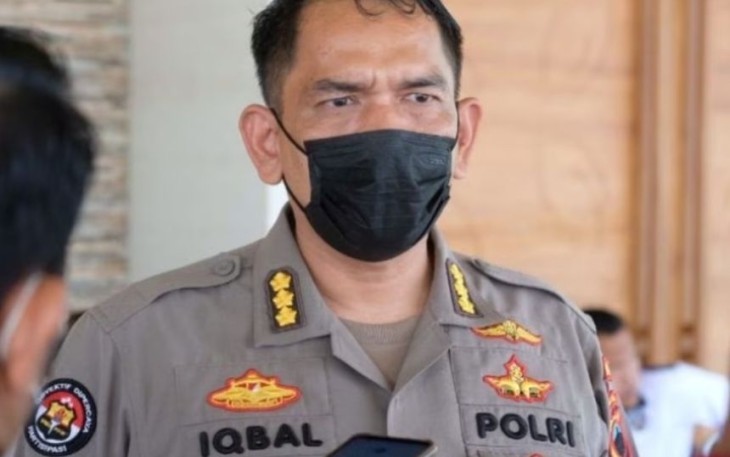 Kabid Humas Polda Jateng Kombes Pol Iqbal Alqudusy saat memberikan keterangan pers 