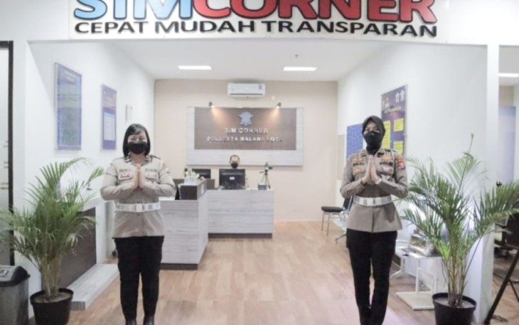 Gerai SIM Corner Polresta Malang Kota