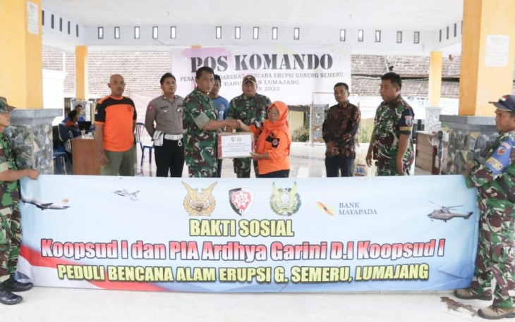 Bansos Peduli Erupsi Gunung Semeru Koopsud I