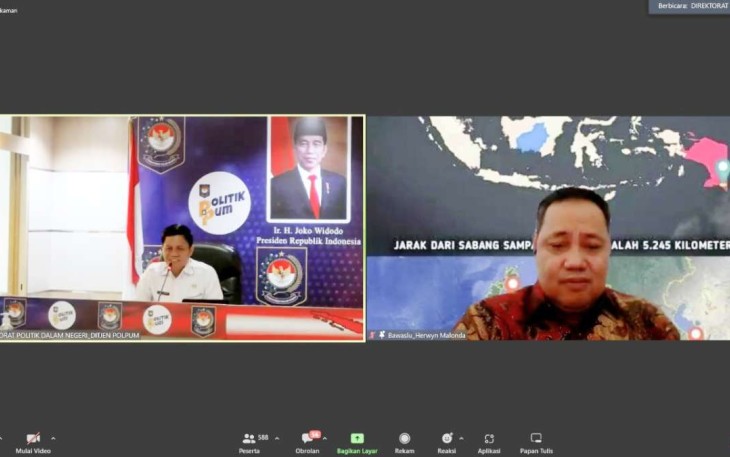 Sosialisasi Penetapan Partai Politik Peserta Pemilu Tahun 2024