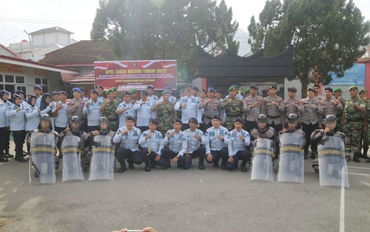 Apel Kesiapsiagaan Nataru Rutan Kelas II B Painan