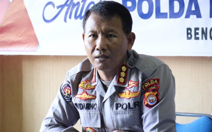 Kabid Humas Polda Bengkulu Kombespol. Sudarno, S. Sos, MH