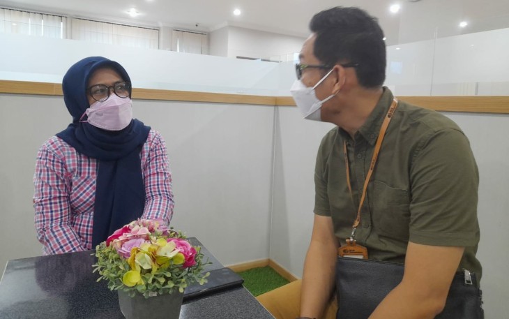 Petinggi BPJS Ketenagakerjaan Cabang Pamekasan dan BRI Pamekasan Lobi Sinergi Beri Perlindungan Ketenagakerjaan ke Agen BRIlink Kabupaten Pamekasan