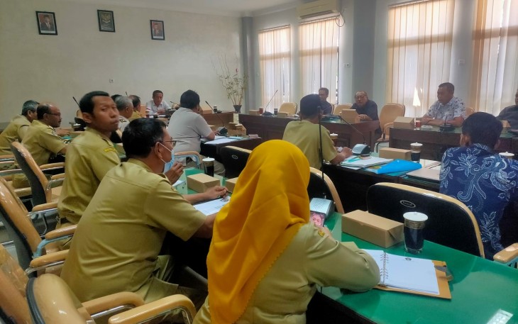 Raker Komisi I DPRD Kabupaten Blitar bersama Mitra Kerja