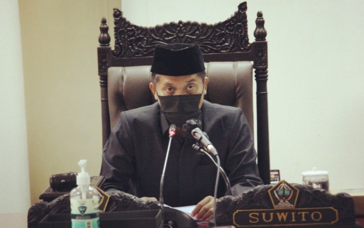 Ketua DPRD Kabupaten Blitar Suwito Saren Satoto