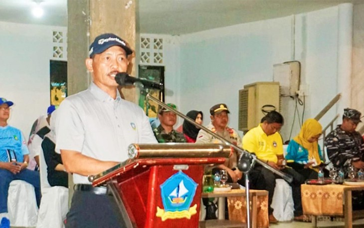 Sekda Prov Kepri Adi Prihantara saat sambutan dalam penutupan Porprov Pelajar