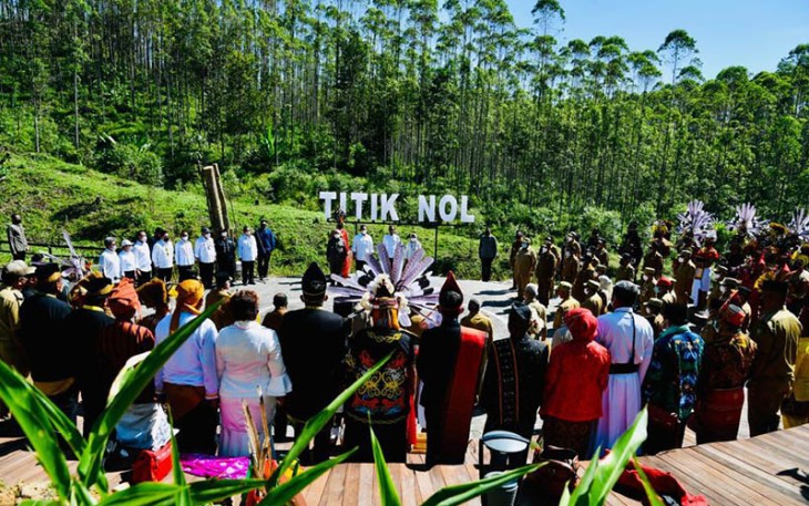 Titik Nol Nusantara. (Foto: twitter.com/jokowi)