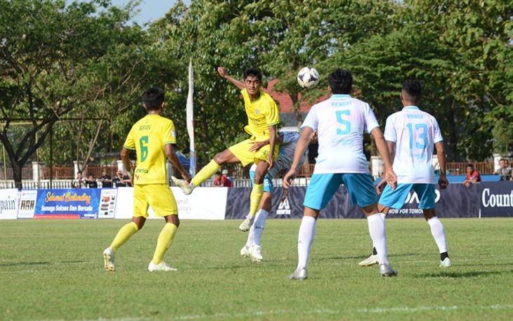 Laga perdana Grup I Liga 3 Jawa Tengah 2022 antara Persika Karanganyar melawan Persiwi Wonogiri, di Stadion Raden Mas Said, Kabupaten Karanganyar pada Minggu (25/9/2022) sore.
