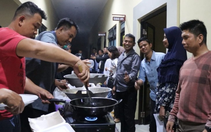 Polres Benteng Gelar Lomba Masak Nasi Goreng