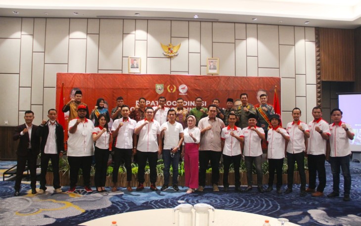 Rapat Koordinasi Pengurus E-sport Indonesia (ESI) Provinsi Bengkulu Tahun 2022, di Hotel Mercure Kota Bengkulu, Kamis (31/03).