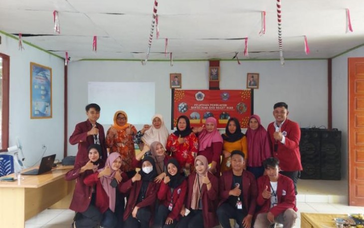 Mahasiswa KKN tematik Universitas Negeri Gorontalo (UNG)