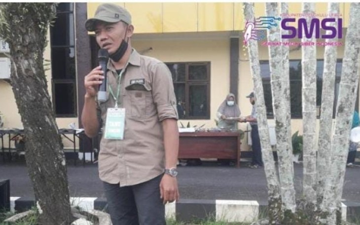 Ketua SMSI Bengkulu Utara Ismail Yugo