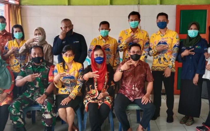Babinsa Koramil Rungan saat Imbau Warga Cegah Penyakit Malaria