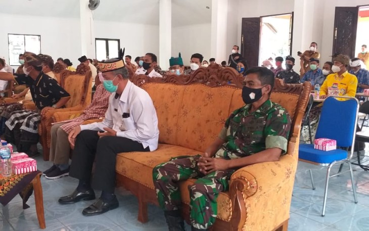 Pasi Teritorial Wakili Dandim, Hadiri Lokasabha ke V Kota Palangka Raya 