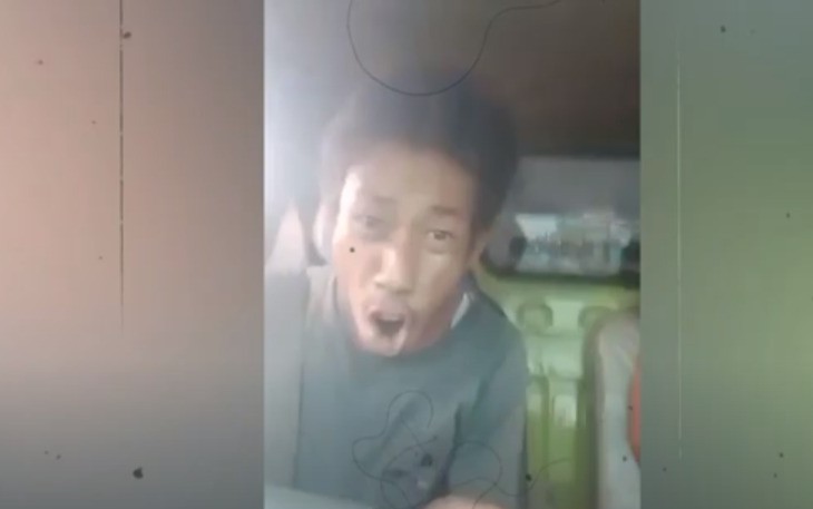 Screenshot cuplikan video viral sopir truk yang sempat viral di medsos