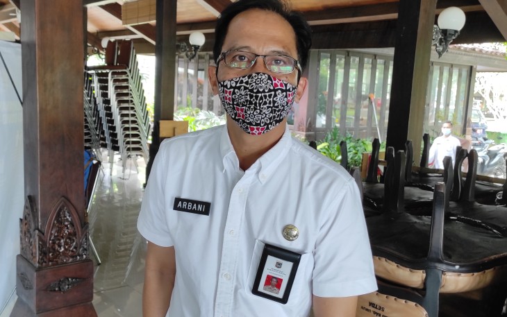 Kepala Dinas Kesehatan Kabupaten Malang, Arbani Mukti Wibowo (foto : Edy)