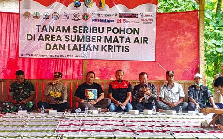 Penanaman 1000 Pohon Produktif di Desa Sebalor