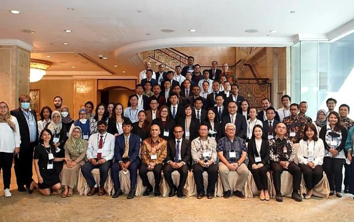 Regional Forum on Successful Project Design and Implementation yang diselenggarakan oleh Asian Development Bank (ADB) di Shangri-La Hotel Jakarta, Kamis (6/8).