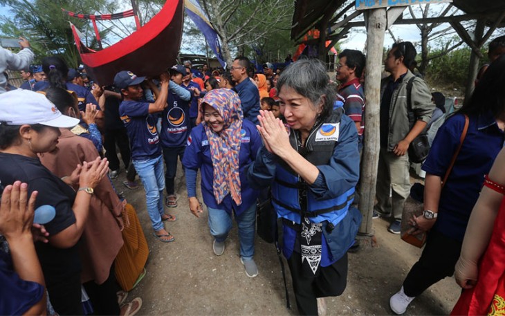 Ketua DPW Partai NasDem Provinsi Jawa Timur Sri Sajekti Sudjunadi, Jumat 30 Desember 2022.