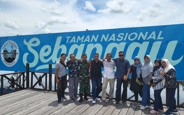 Dandim Perkenalkan Destinasi Wisata Air Hitam Taman Nasional Sebangau 