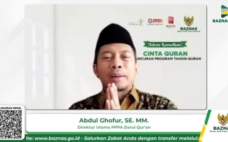 Direktur Utama PPPA Daarul Qur'an, Abdul Ghofur