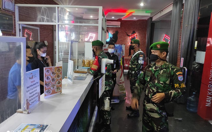 Patroli Garnizun Beri Rasa Aman dan Ciptakan Situasi yang Kondusif 