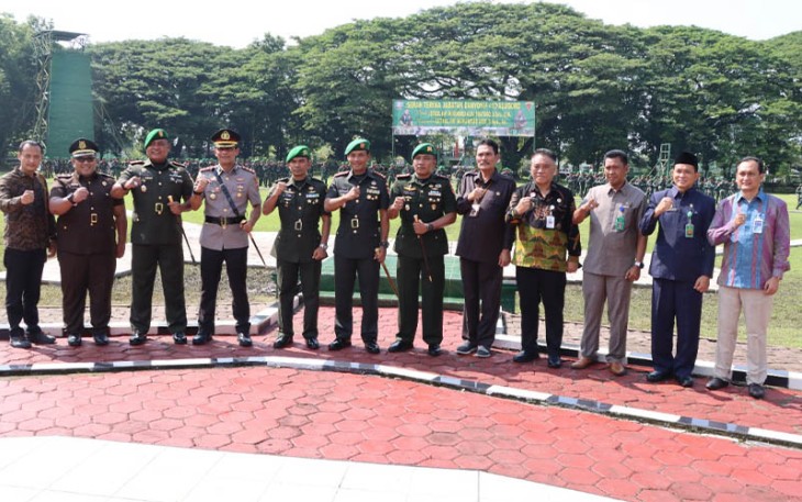 Serah Terima Jabatan Danyonif 410/Alugoro