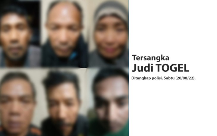 Tersangka saat diamankan