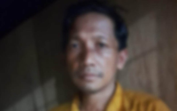 Tersangka saat diamankan