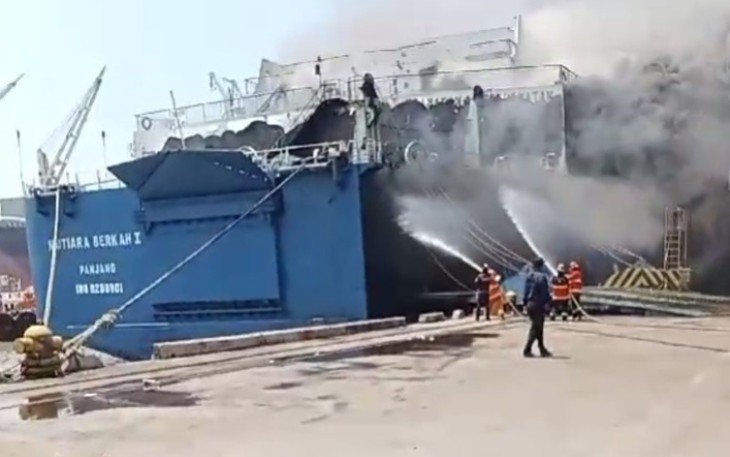 Pasca inseden Kebakaran Kapal di Merak