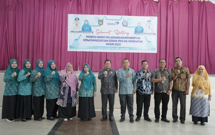Bupati Asahan Buka Rapat Pelaksanaan Kesatuan Gerak PKK KB-Kesehatan Tahun 2023